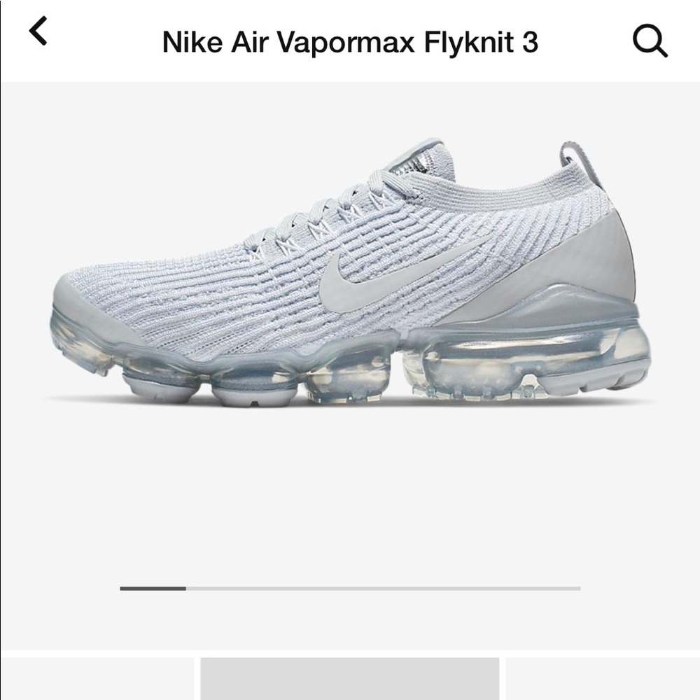 Nike women’s vapormax Flyknit 3 running shoes